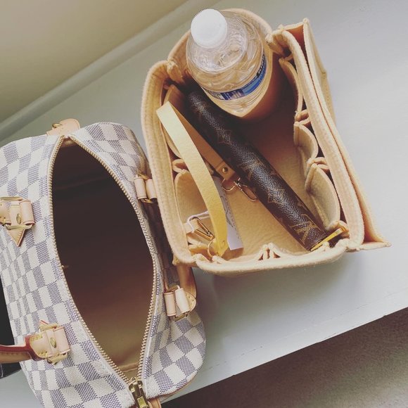 🙀LV Speedy 25 30 35 40 Organizer Insert Shaper Tan👑 - Picture 6 of 14